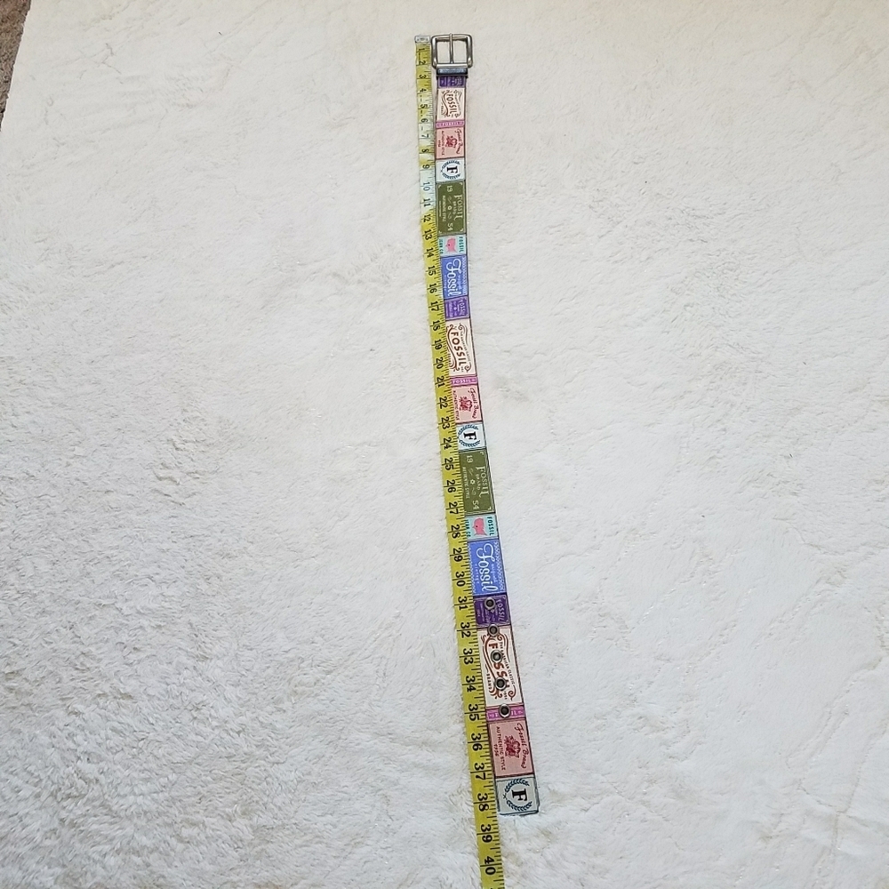 FOSSIL Patchwork Belt - Picture 2 of 6